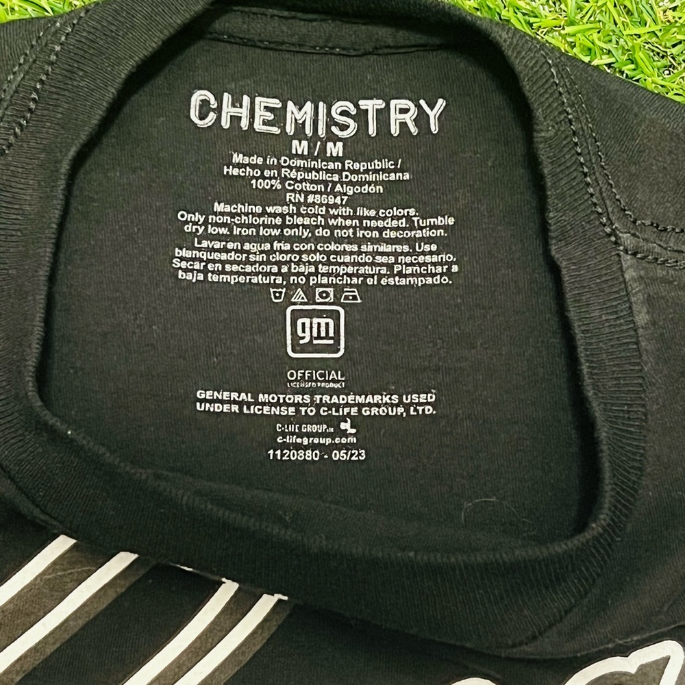 Camaro Speed Legend Black Graphic T-Shirt by Chemistry Men’s Size Medium 💎 - Picture 4 of 4
